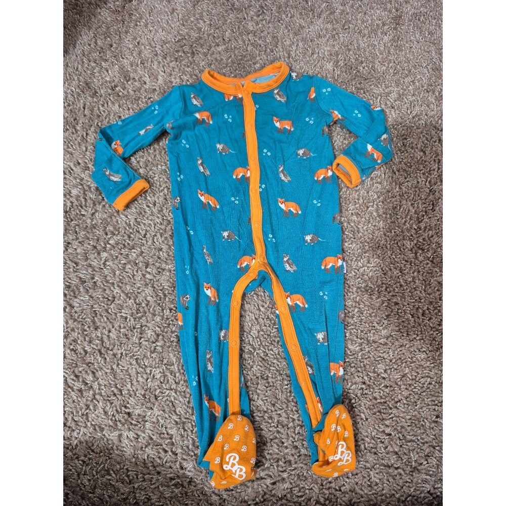 Bubble baby bamboo footie size 0-3